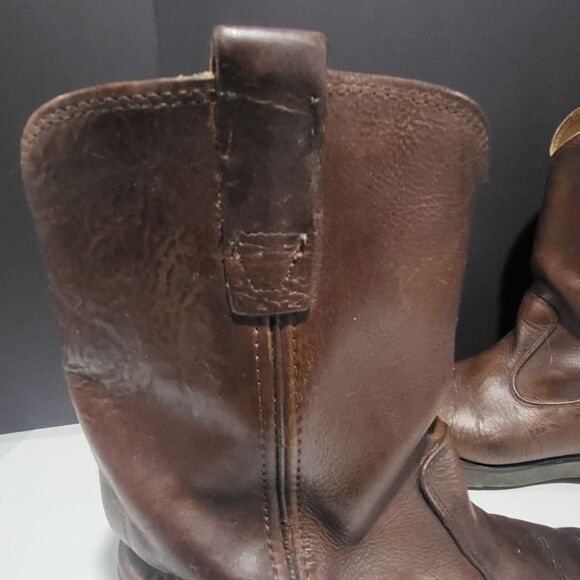 Santa Fe Men's Leather Oil Resistant Work Boots - Picture 14 of 14